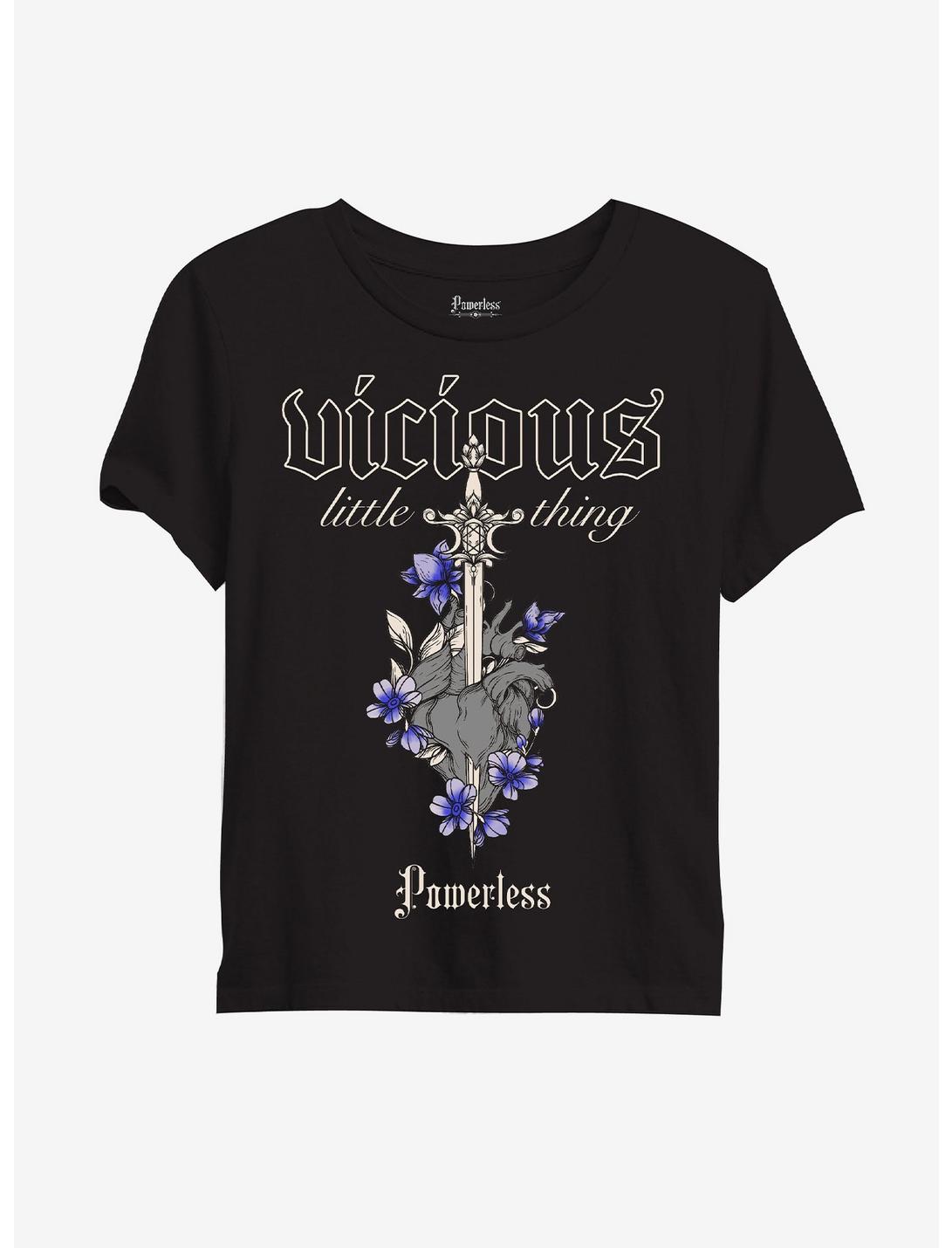 Powerless Vicious Little Thing Girls T-Shirt
