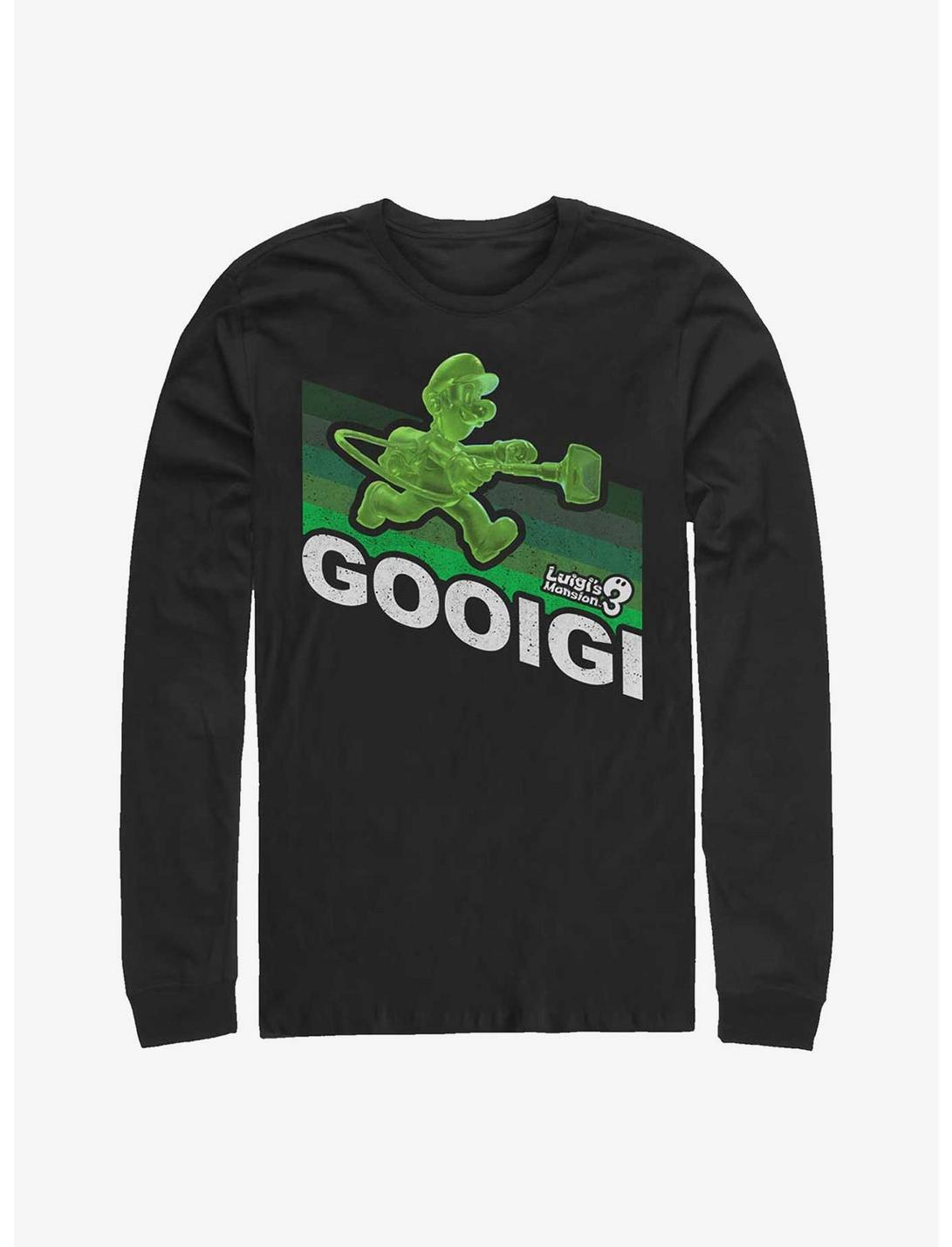 Nintendo Luigi's Mansion 3 Gooigi Retro Long Sleeve T-Shirt