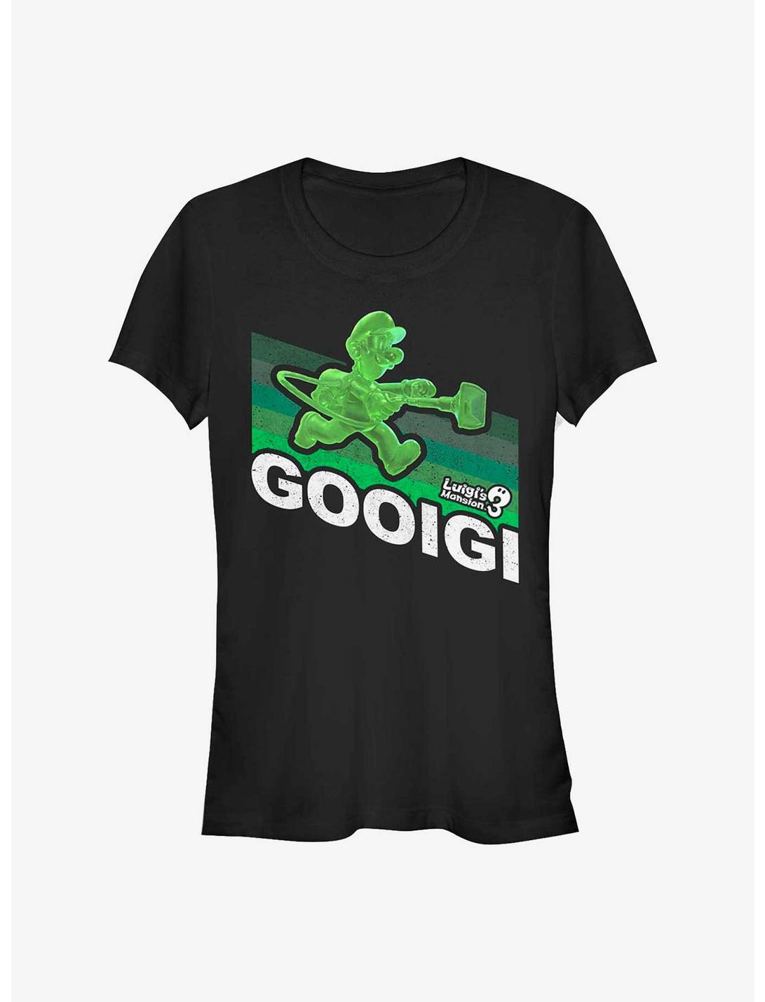 Nintendo Luigi's Mansion 3 Gooigi Retro Girls T-Shirt