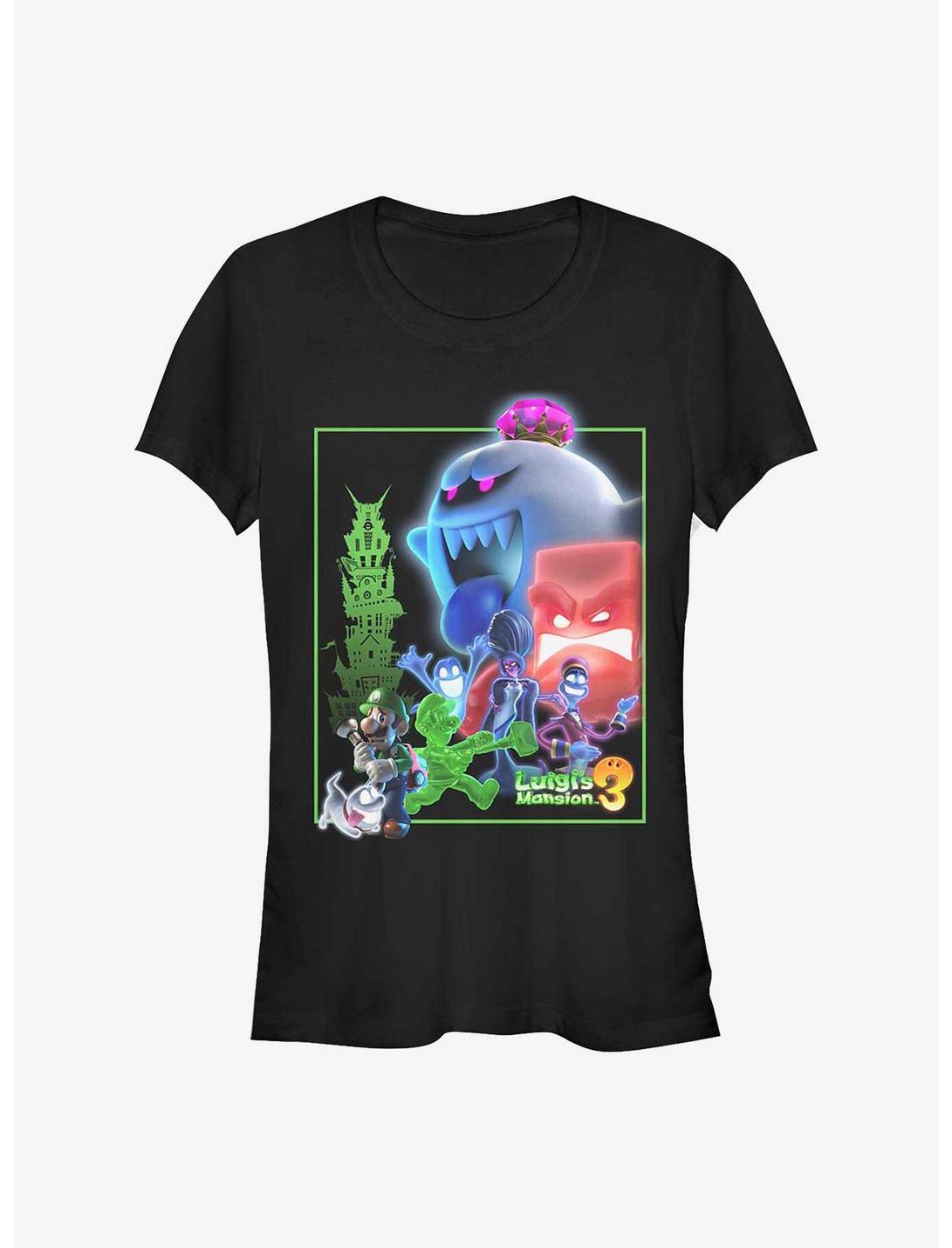 Nintendo Luigi's Mansion 3 Mash Up Girls T-Shirt