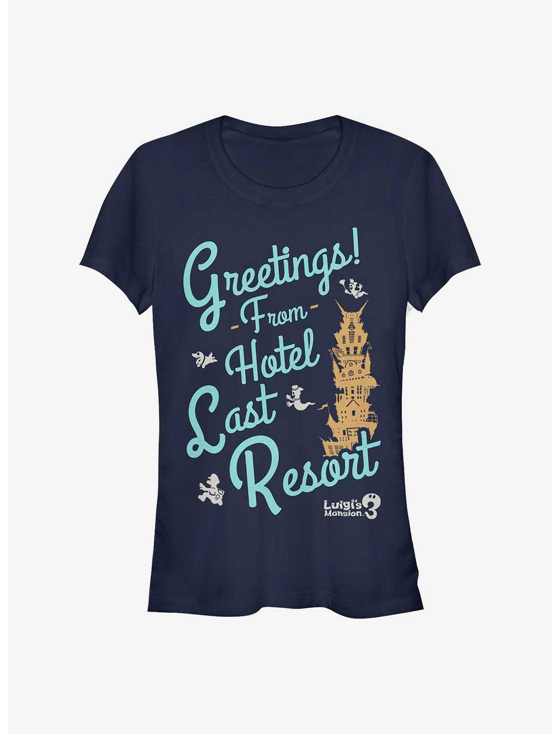 Nintendo Luigi's Mansion 3 Last Resort Destination Girls T-Shirt