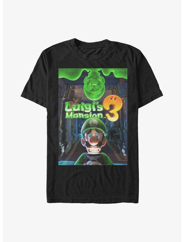 T-shirt Affiche Luigi's Mansion 3 Nintendo