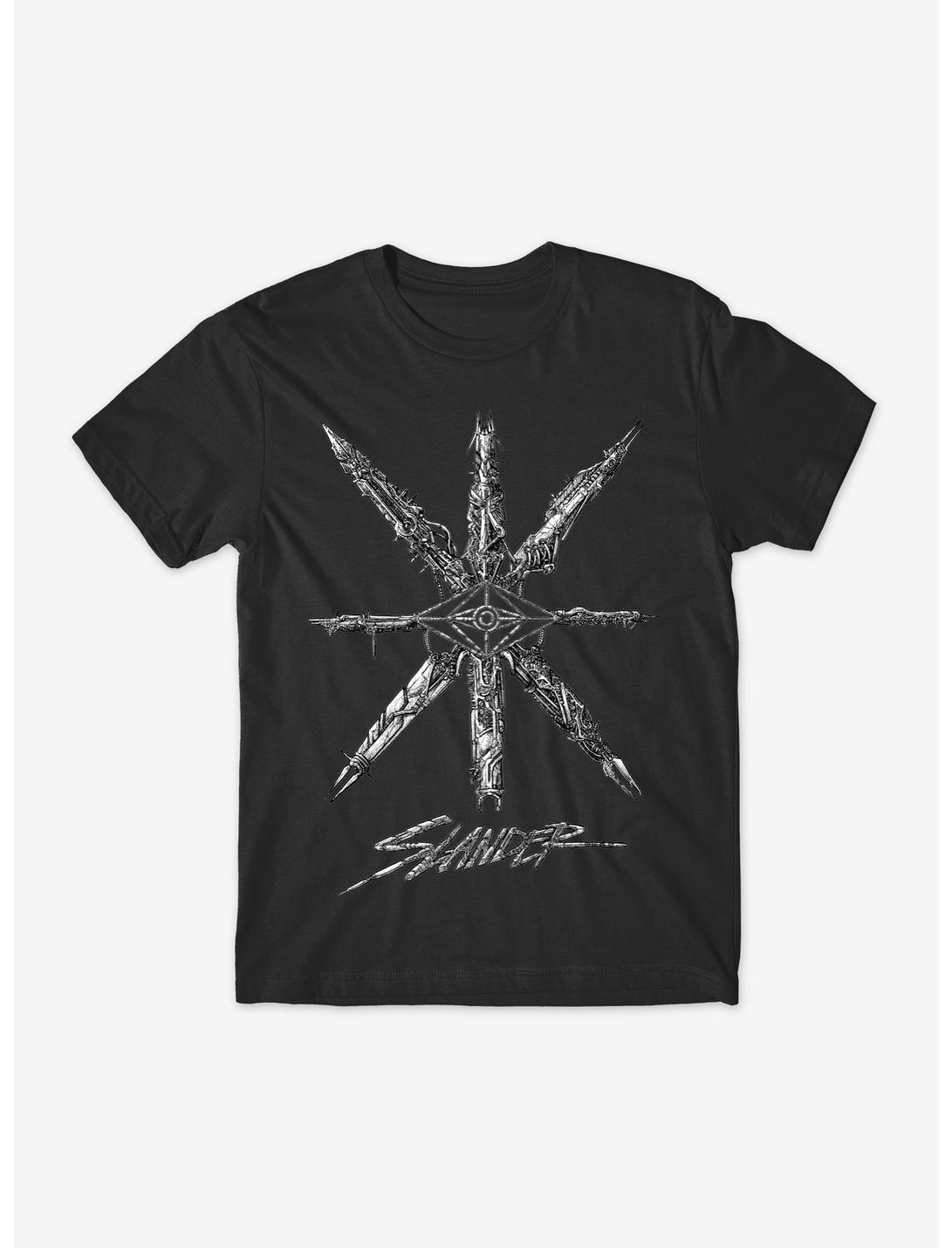 Slander Spiked Eye Symbol T-Shirt