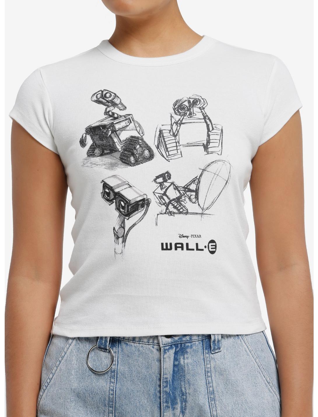 T-shirt Fille Écrémé Dessins Disney Pixar Wall-E