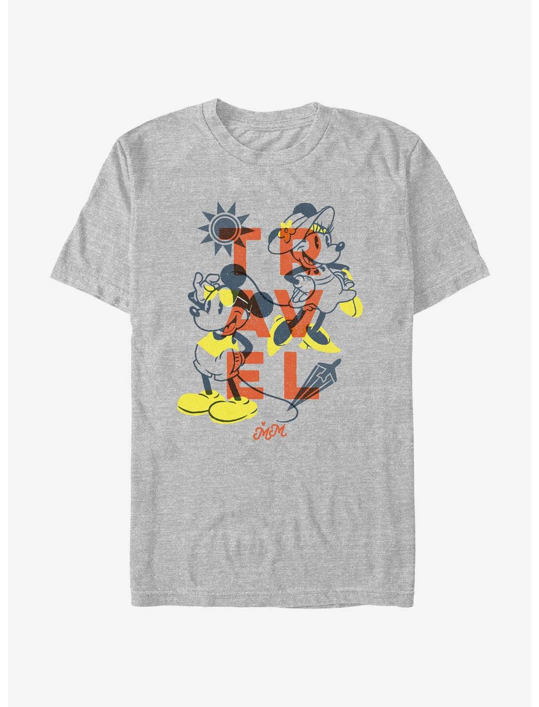 T-shirt de voyage Disney Mickey Mouse et Minnie Mouse