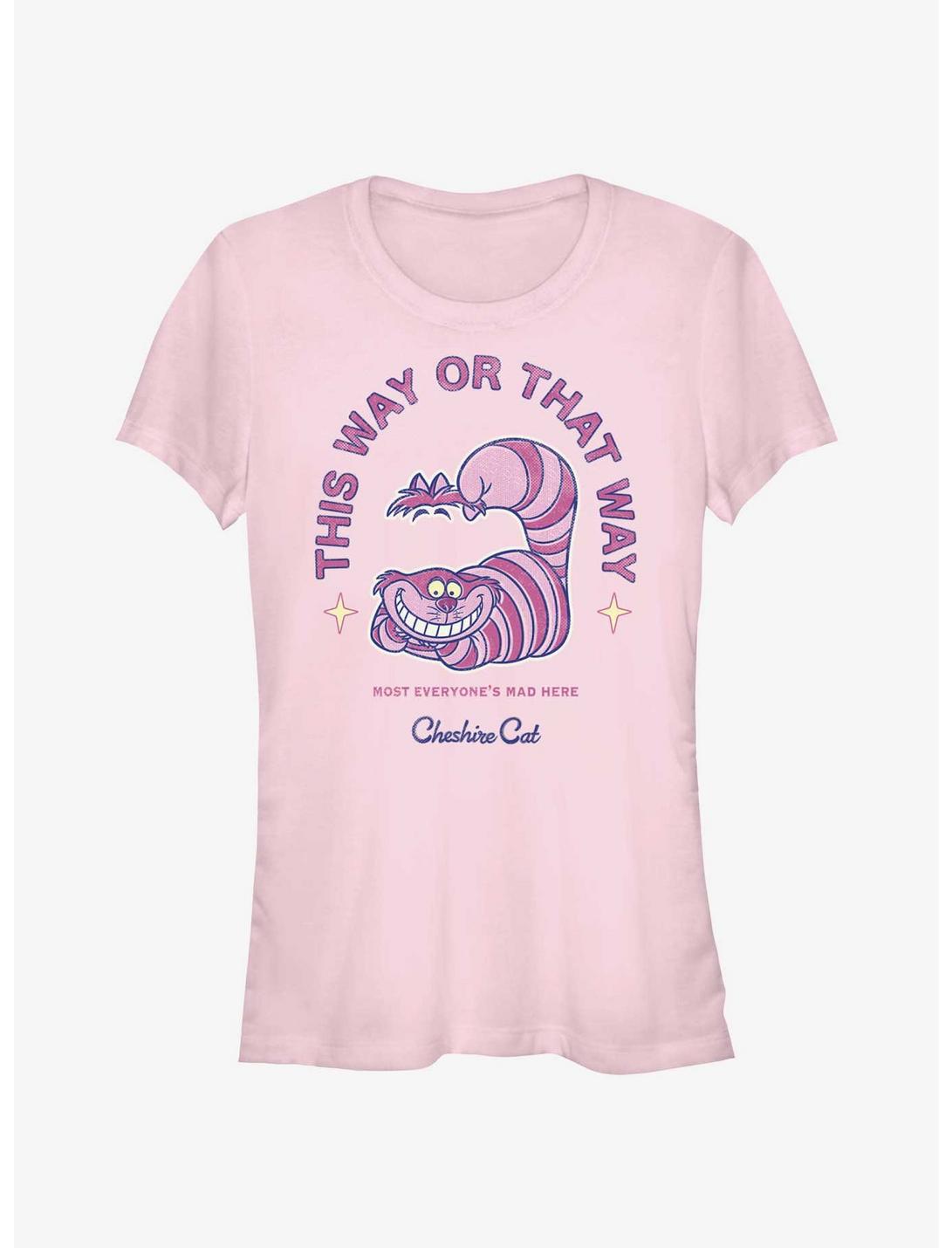 Disney Alice in Wonderland Cheshire Cat's Way Girls T-Shirt