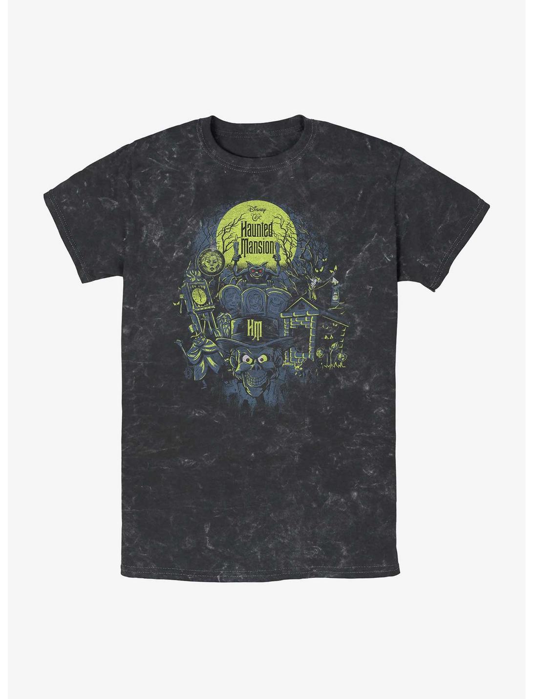 Haunted Mansion Haunted Montage Mineral Wash T-Shirt