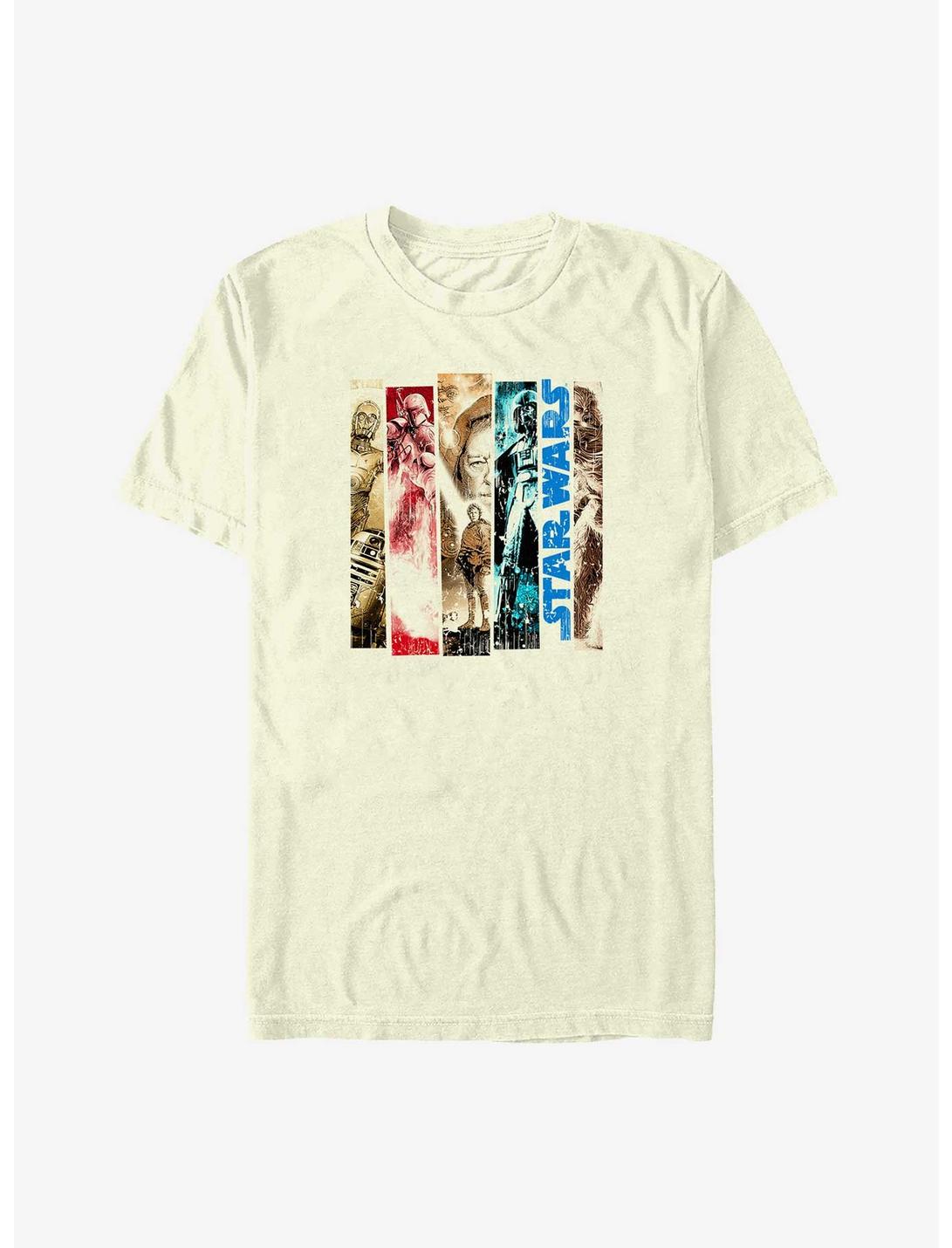 T-shirt Star Wars à rayures verticales