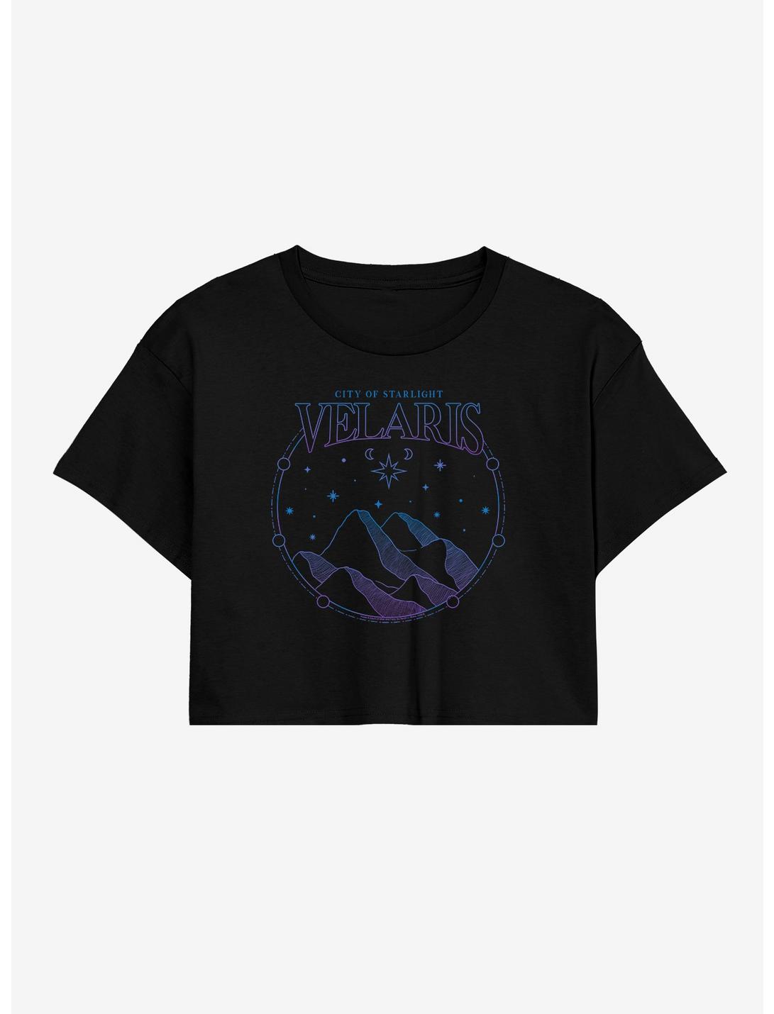 A Court Of Thorns And Roses Velaris Girls Crop T-Shirt