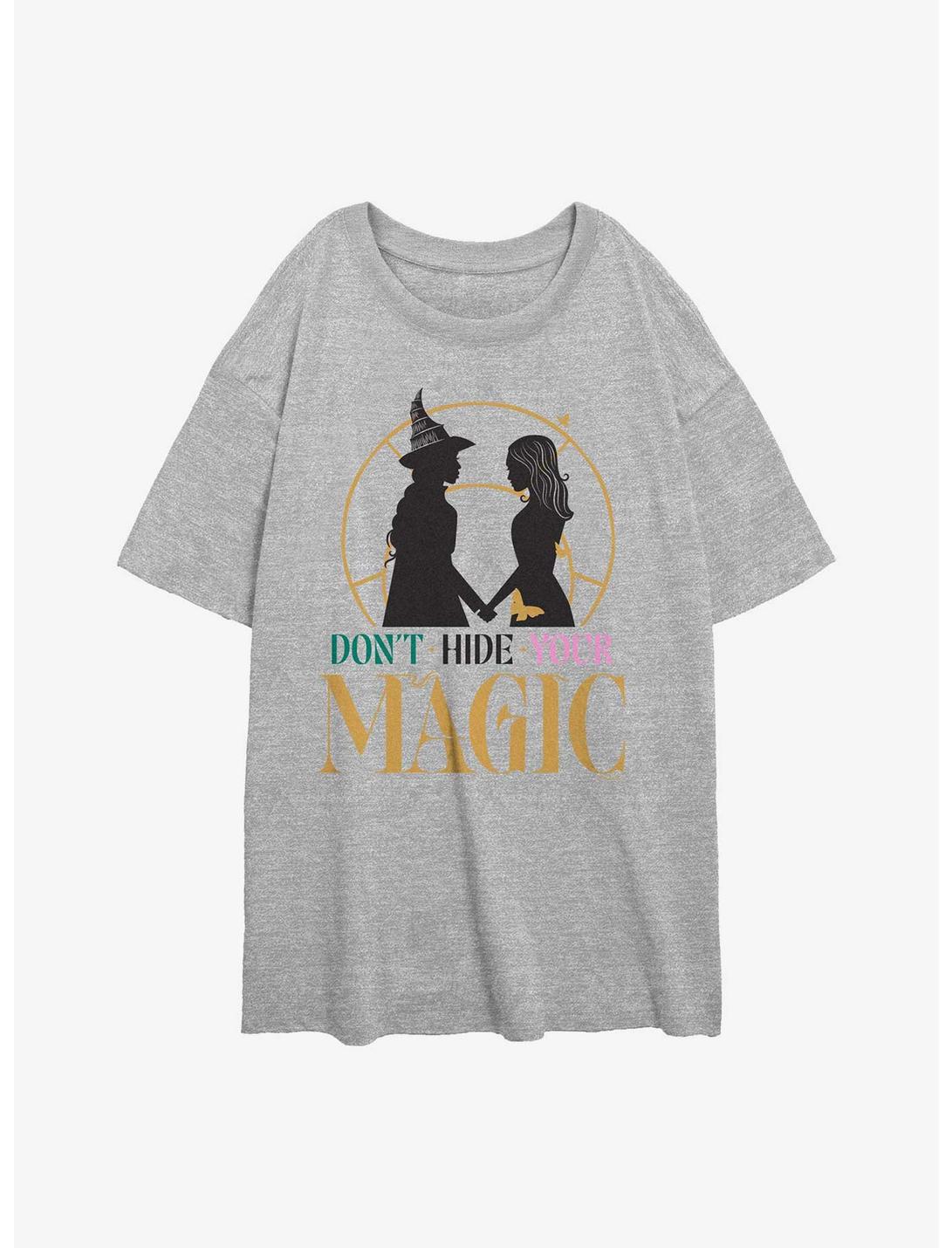 Wicked Elphaba & Glinda Don't Hide Your Magic Girls Oversized T-Shirt