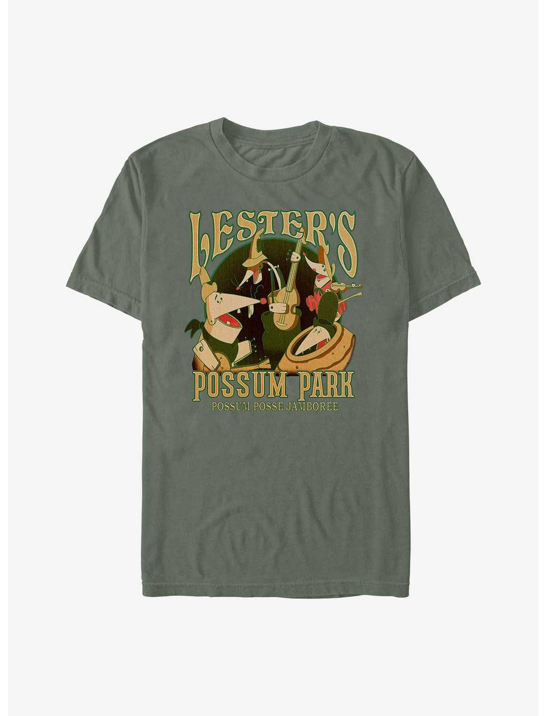 T-shirt teint par pigment « Le Parc à Opossums de Lester » du film Dingo et Max de Disney