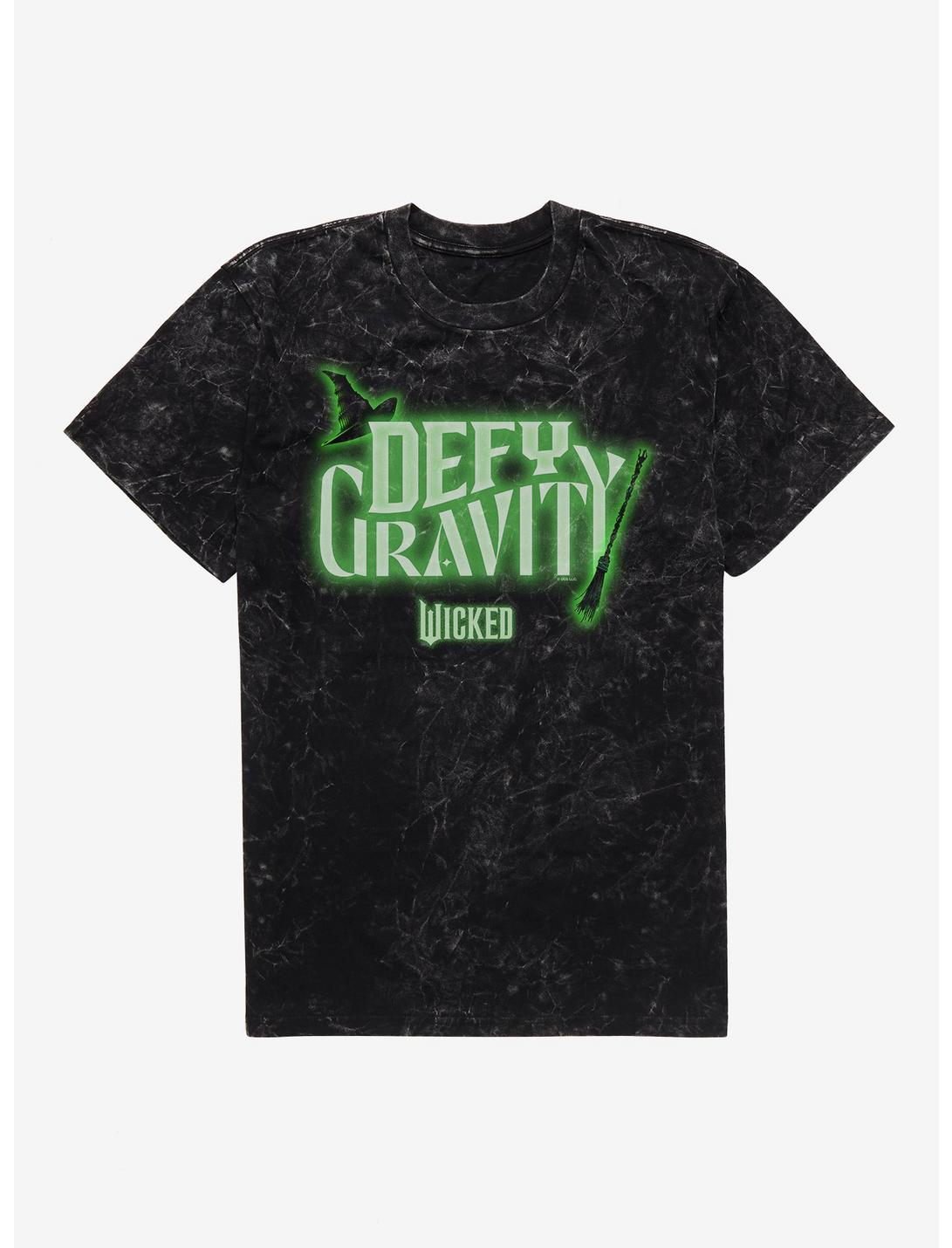 Wicked Defy Gravity Mineral Wash T-Shirt