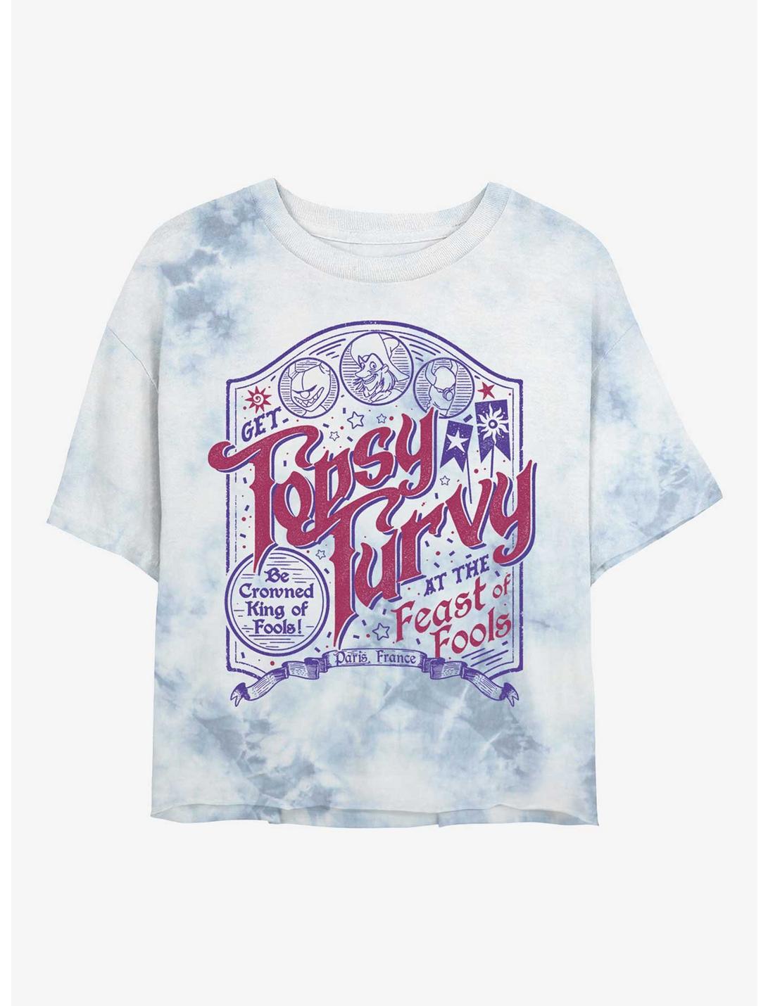 T-shirt court tie-dye pour filles Le Bossu de Notre Dame de Disney