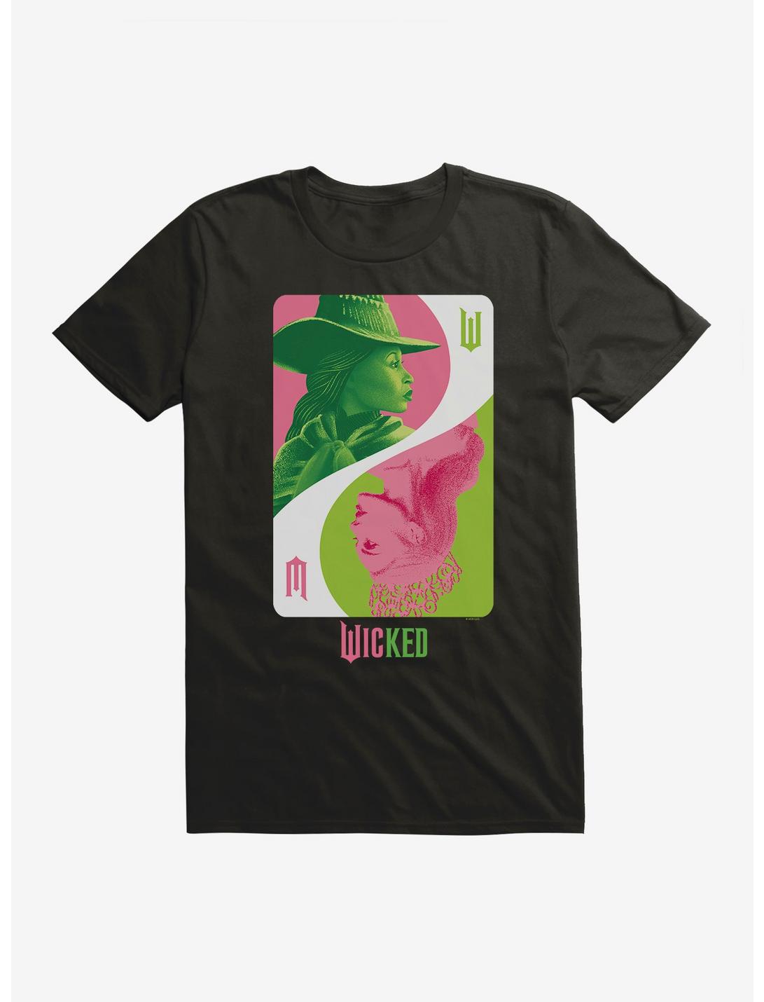 Wicked Playing Card Elphaba & Glinda Extra Soft T-Shirt