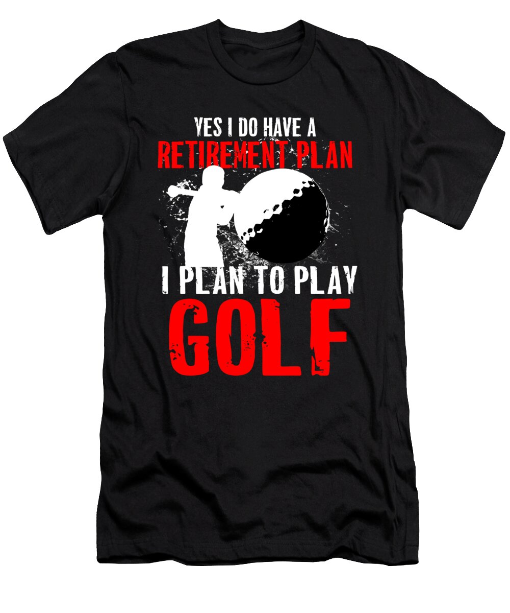 34 Funny Golf Club Ball Hole in One Golfer Gift Muc Designs T-Shirt
