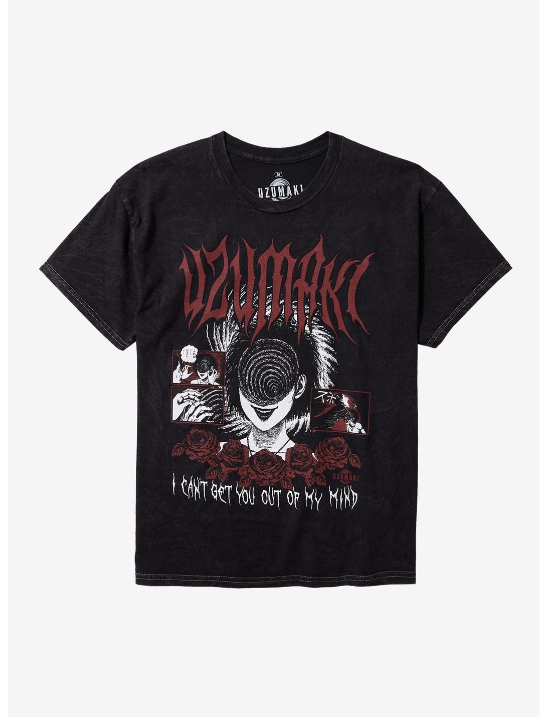 Junji Ito Uzumaki Out Of My Mind T-Shirt