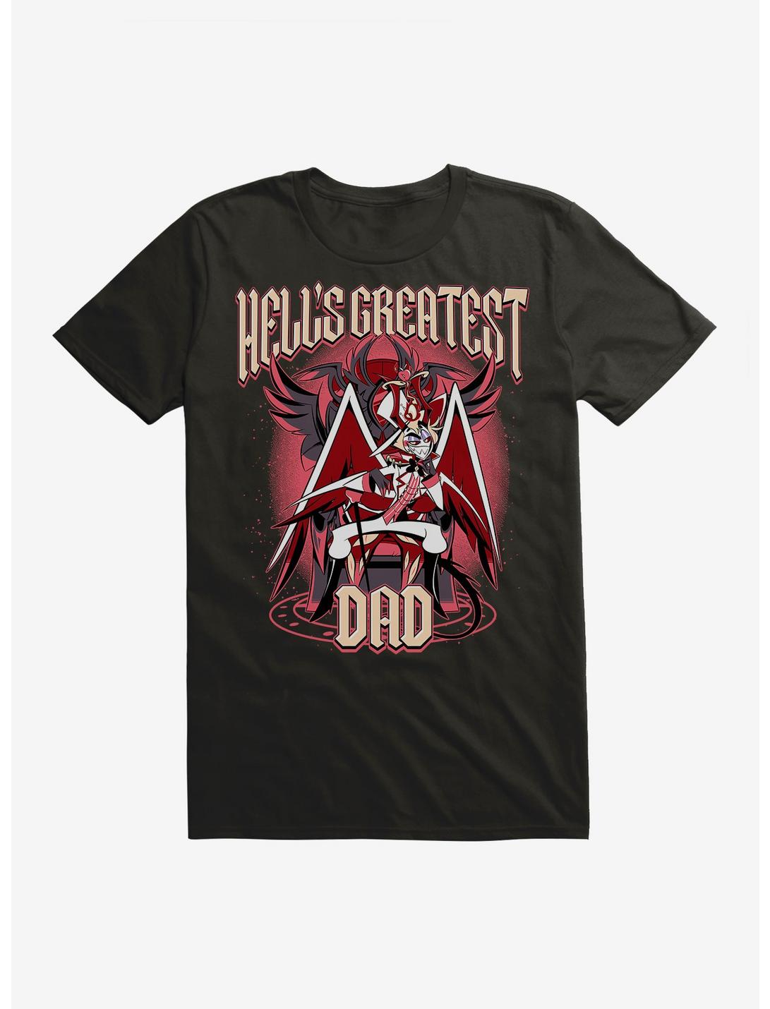 Hazbin Hotel Hell's Greatest Dad Lucifer Extra Soft T-Shirt