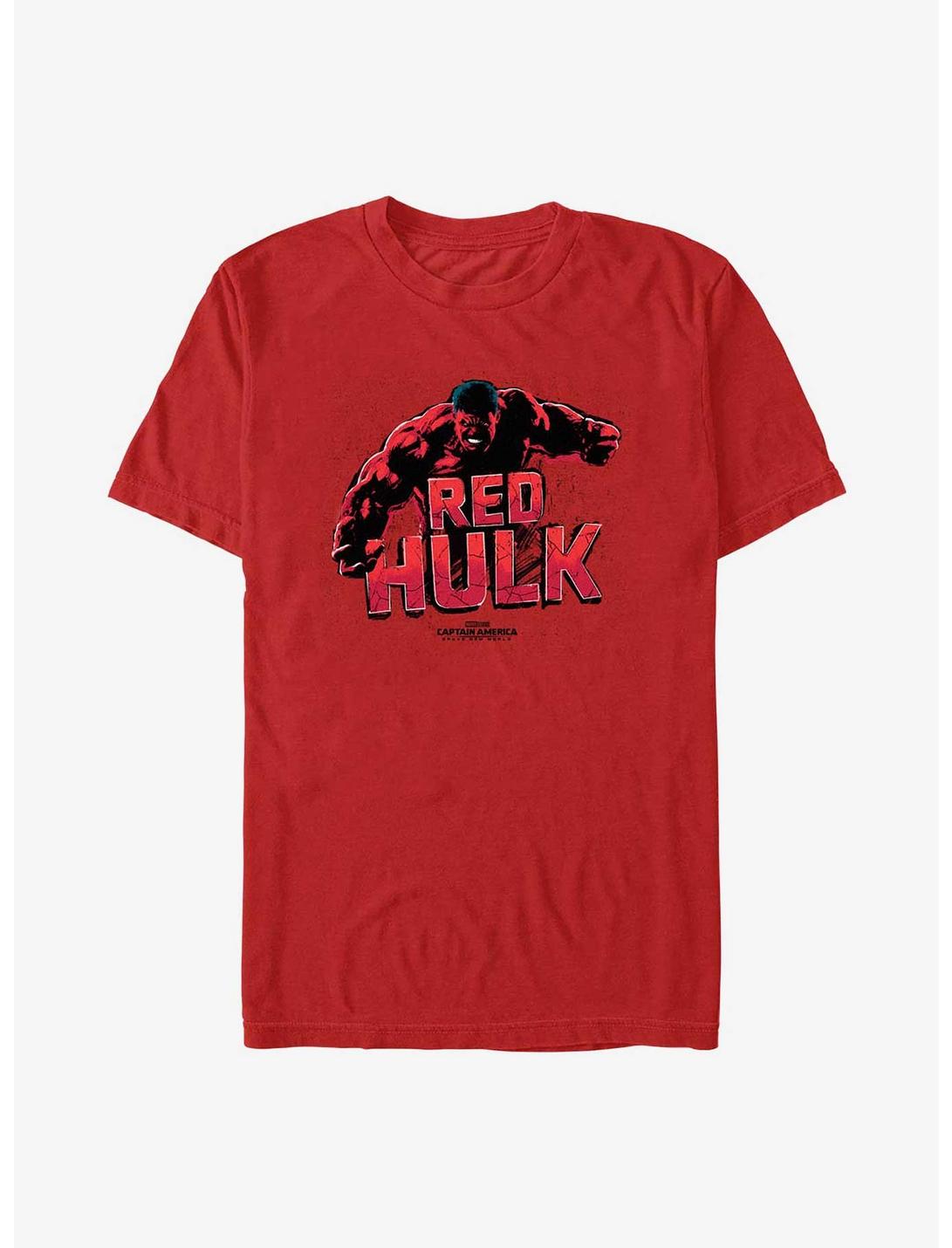 Marvel Captain America: Brave New World Angry Red Hulk T-Shirt