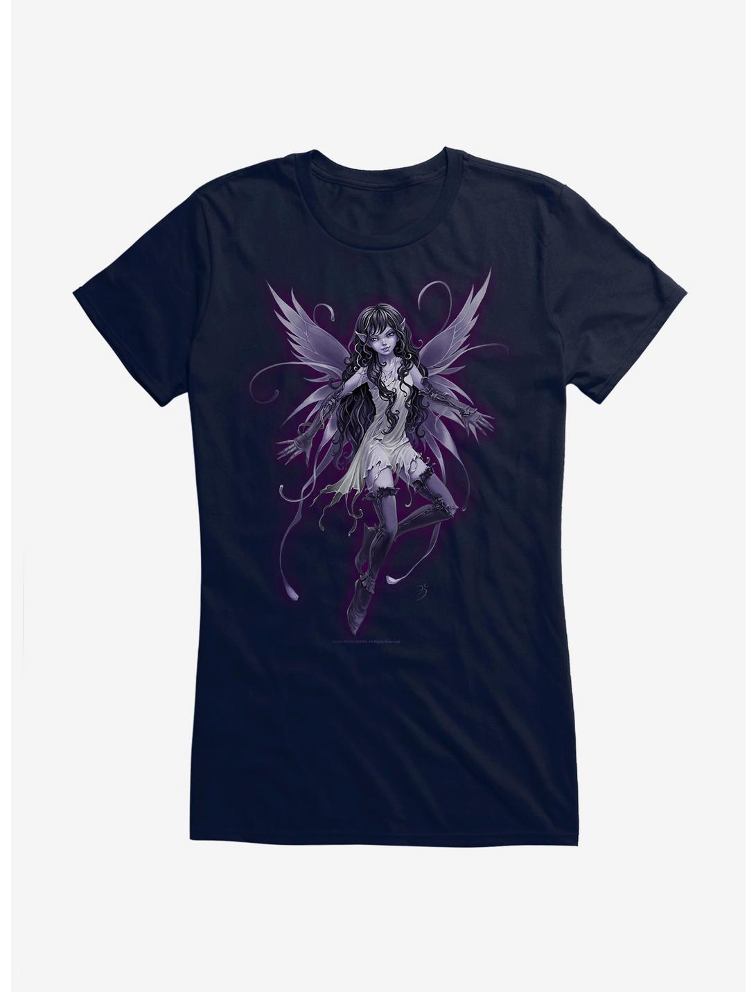 Fairies By Trick Purple Pixie Fairy Girls T-Shirt