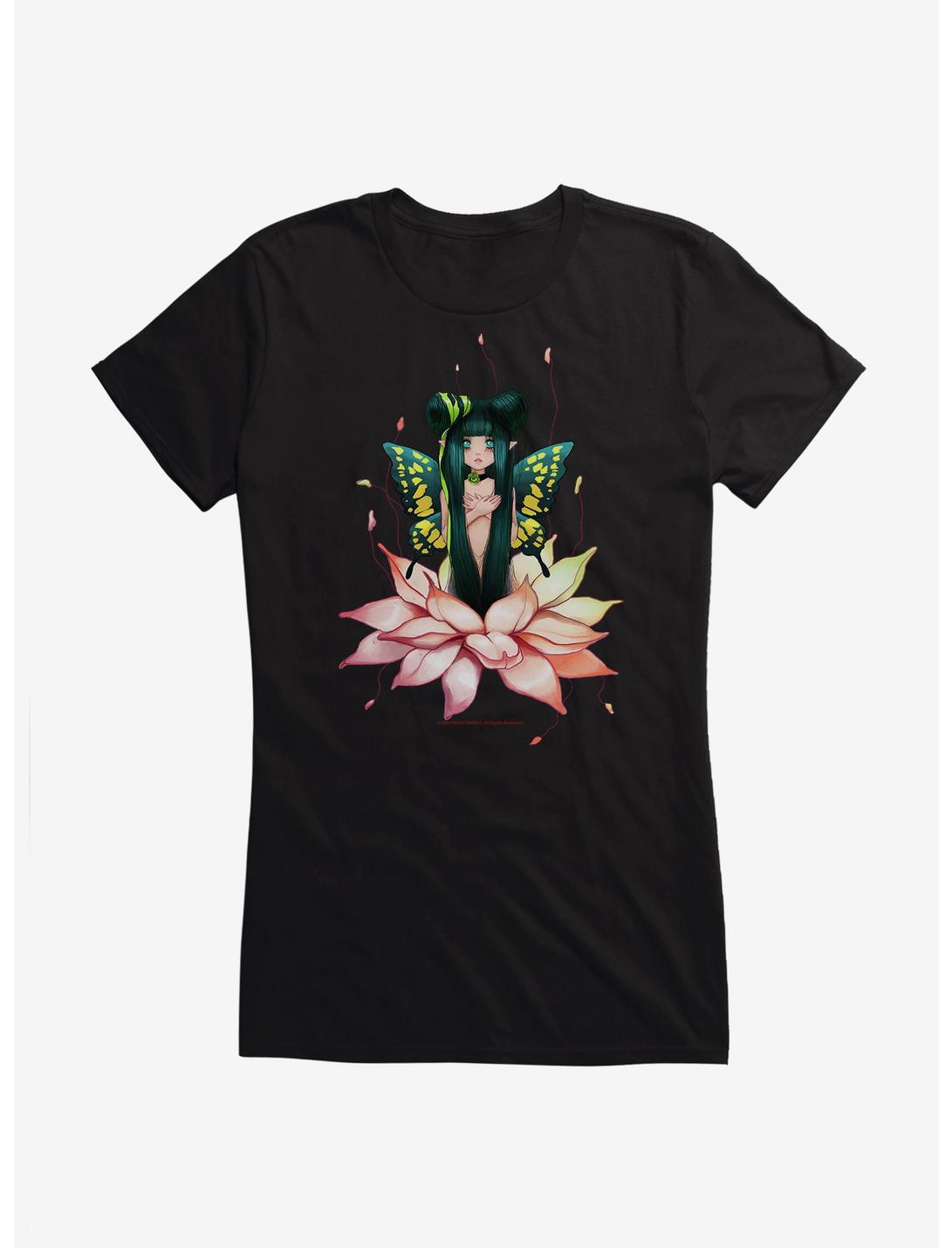T-shirt Fées par la ruse pour filles avec chignons "Space Buns"
