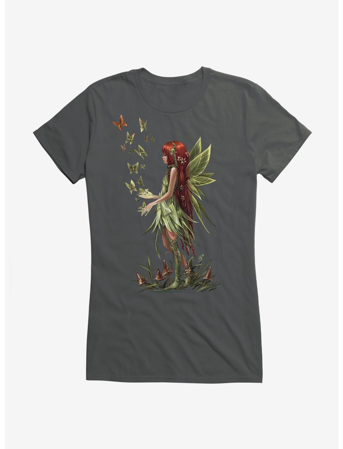 Fairies By Trick Sweet Green Fairy Girls T-Shirt