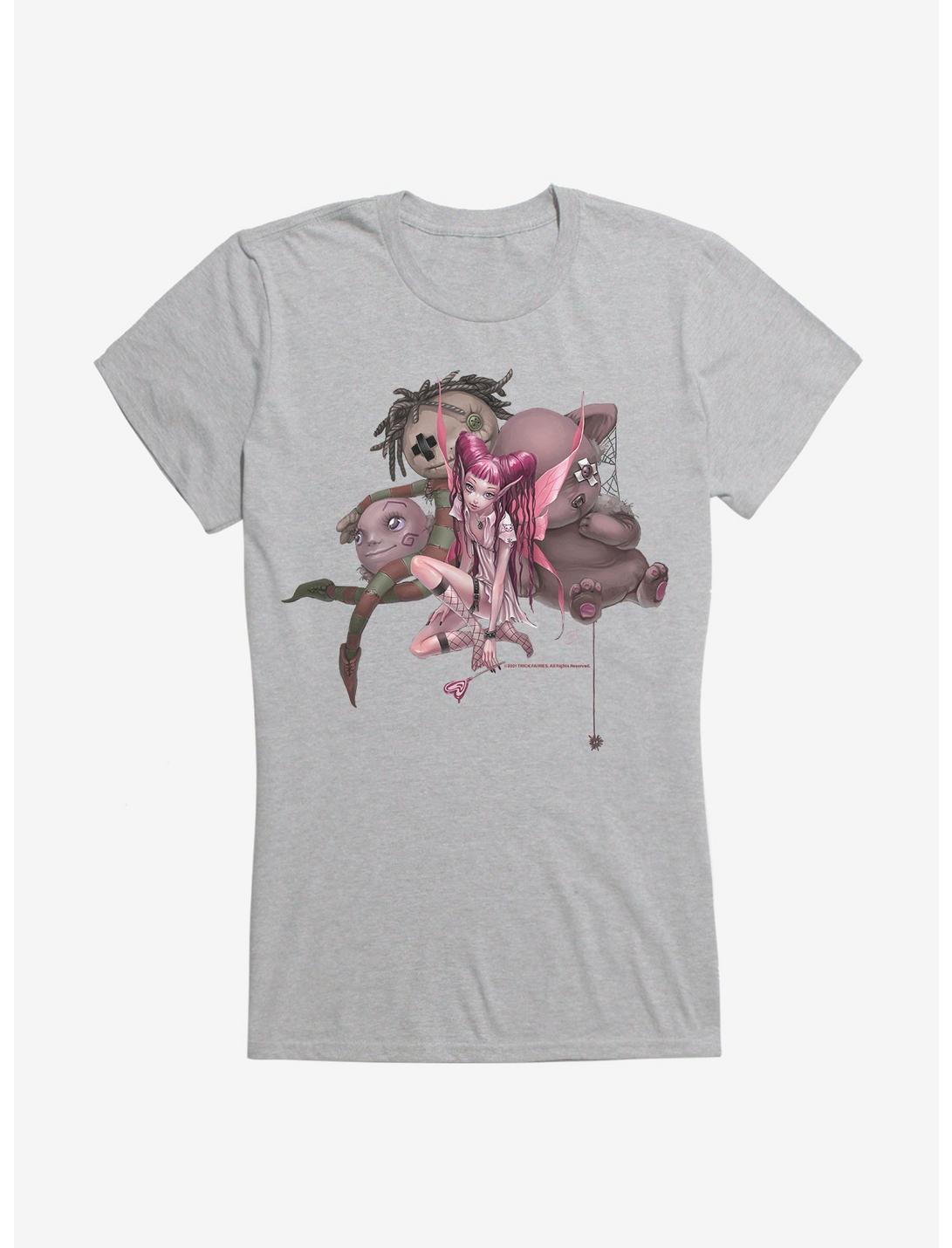 Fairies By Trick Teddy Fairy Girls T-Shirt