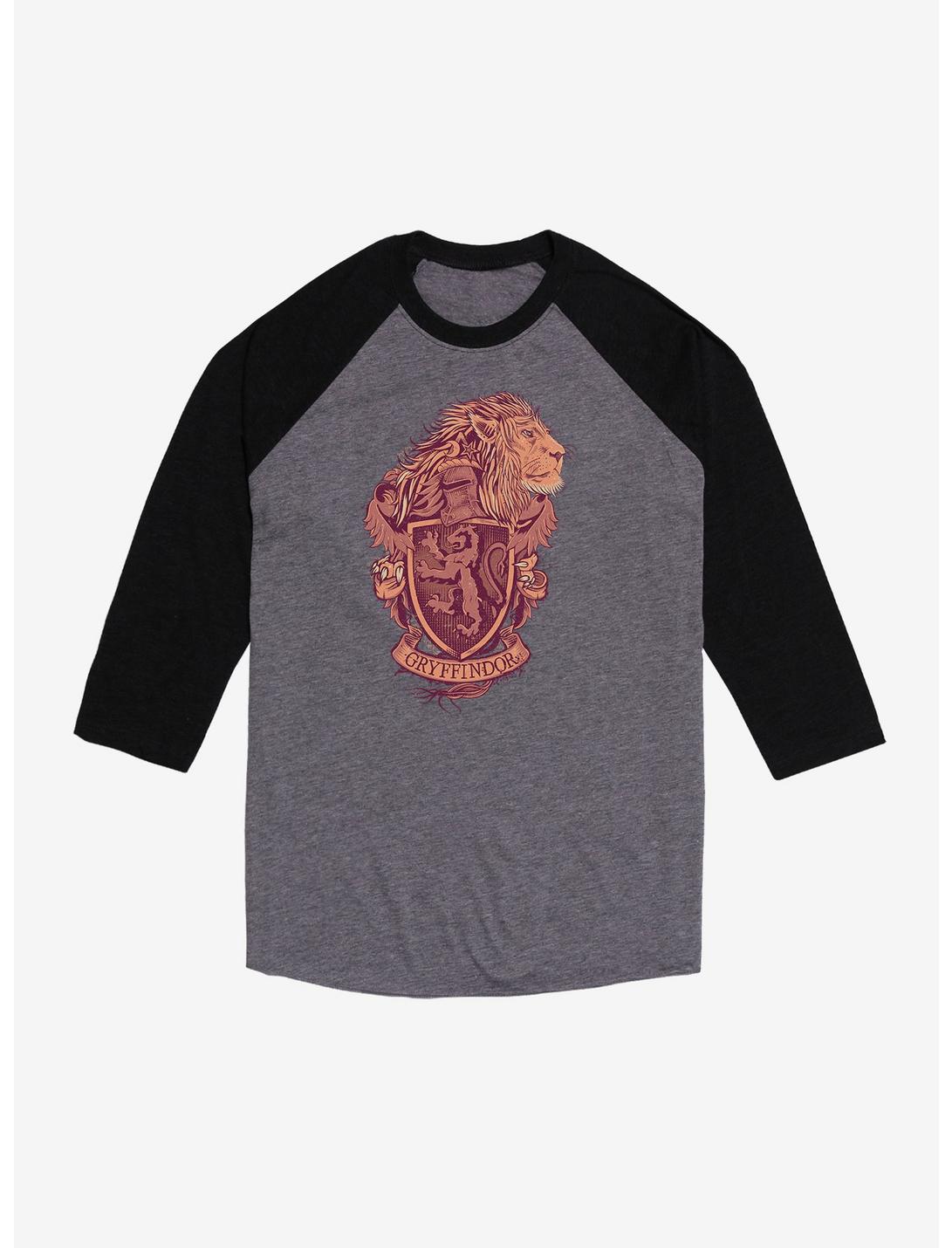 Harry Potter Gryffindor Emblem Raglan T-Shirt