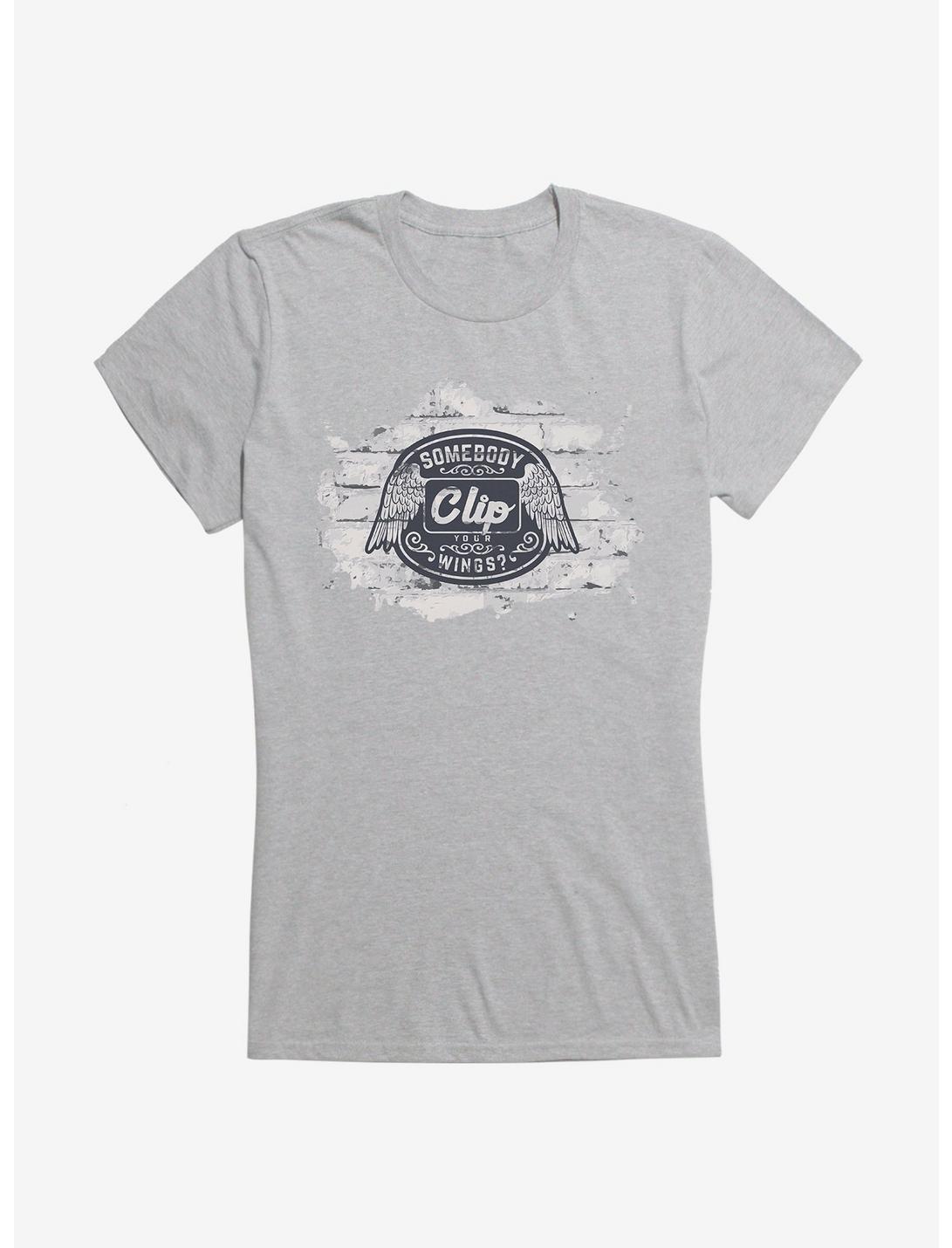 Supernatural Clip Your Wings Girls T-Shirt