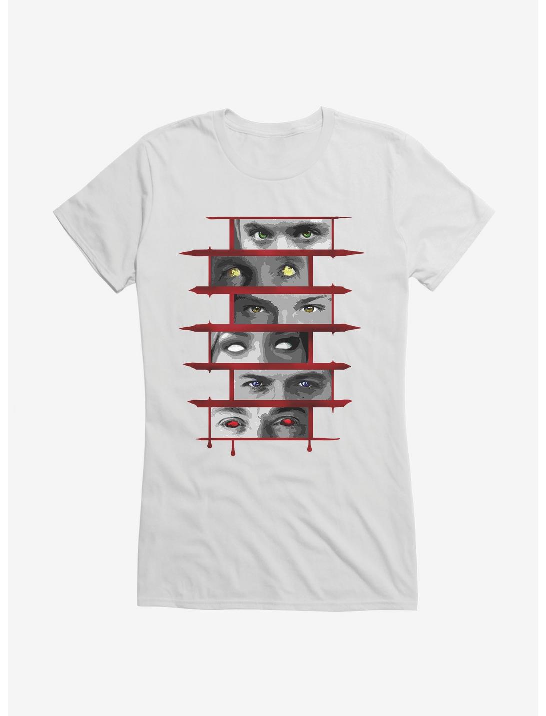 Supernatural Blood Pact Eyes Panels Girls T-Shirt