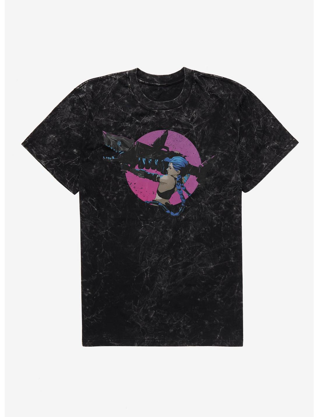 Arcane Jinx Attack Mineral Wash T-Shirt
