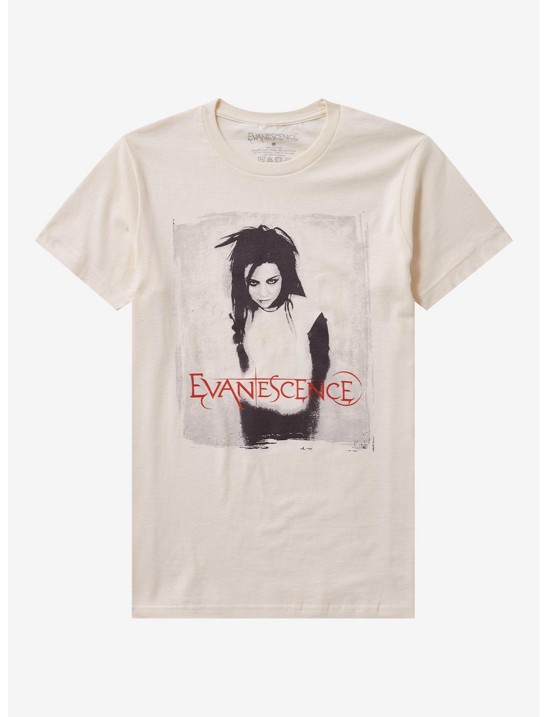 Evanescence Amy Lee Portrait Boyfriend Fit Girls T-Shirt