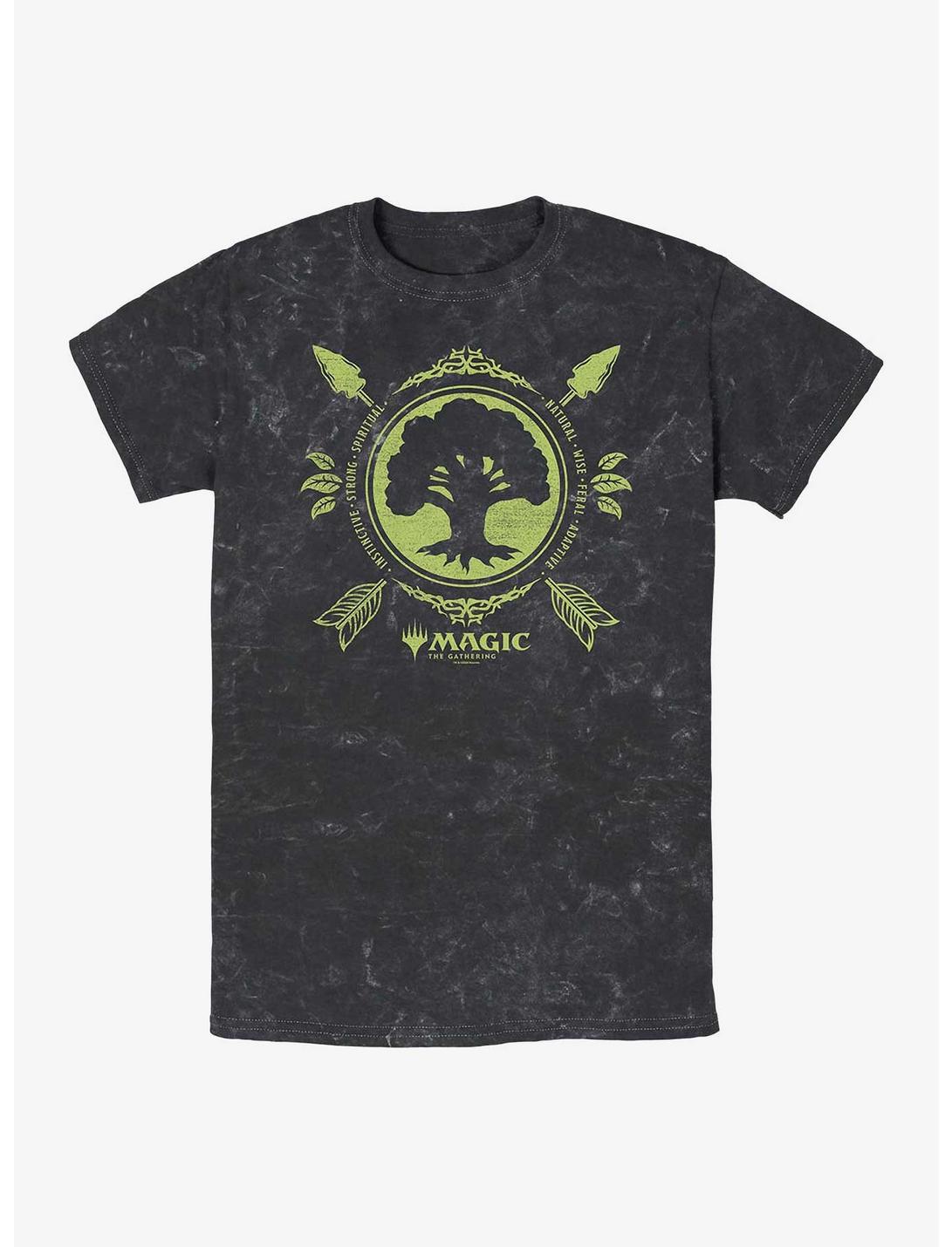 Magic: The Gathering Forest Mana Mineral Wash T-Shirt