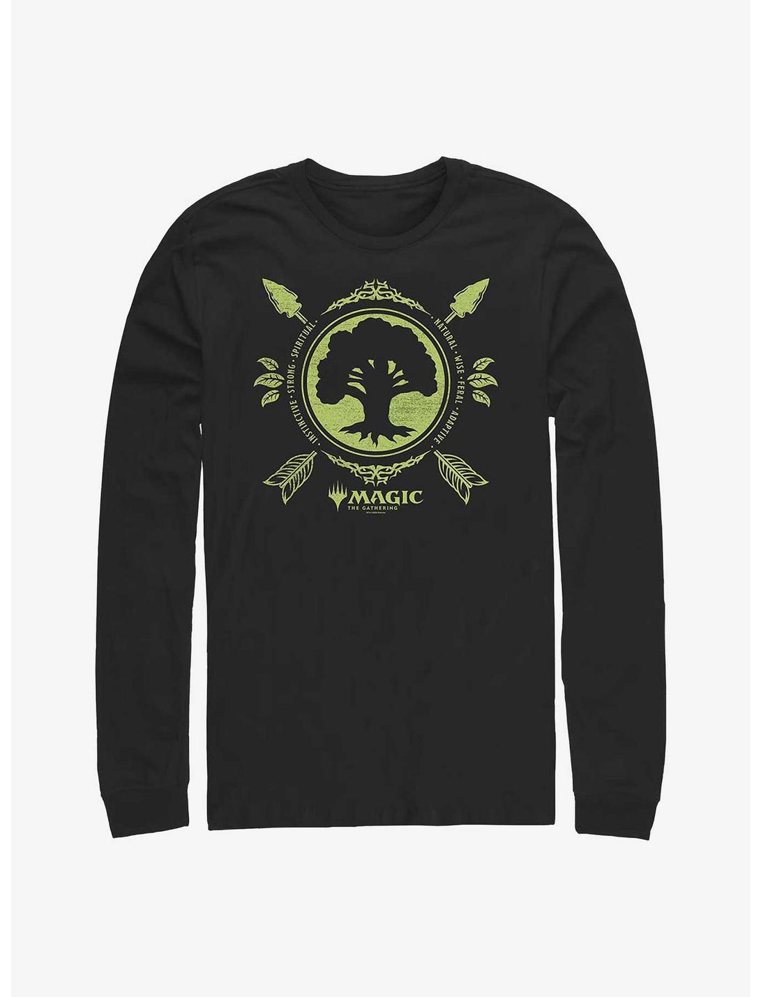 Magic: The Gathering Forest Mana Long-Sleeve T-Shirt