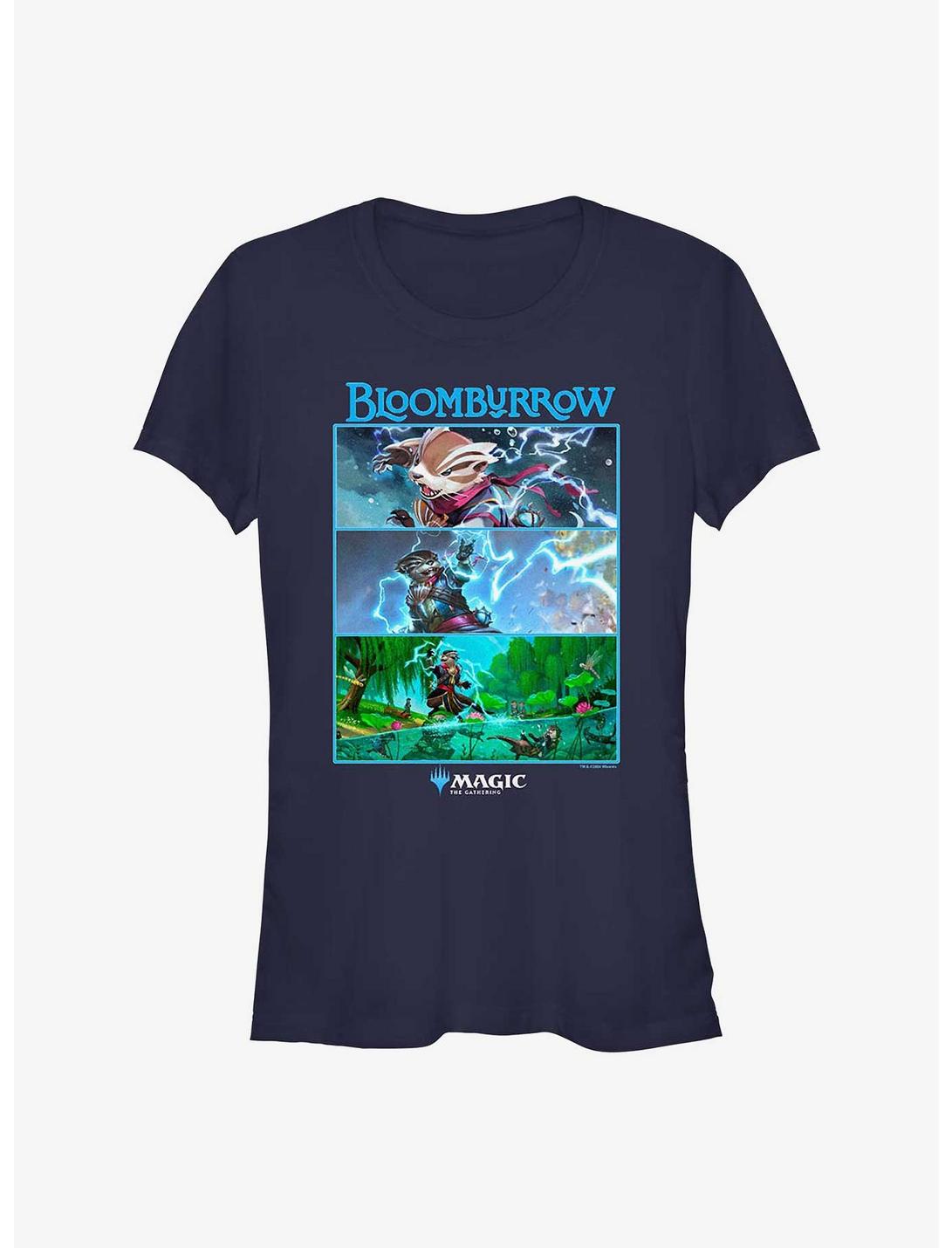 Magic: The Gathering Bloomburrow Otter Stack Girls T-Shirt