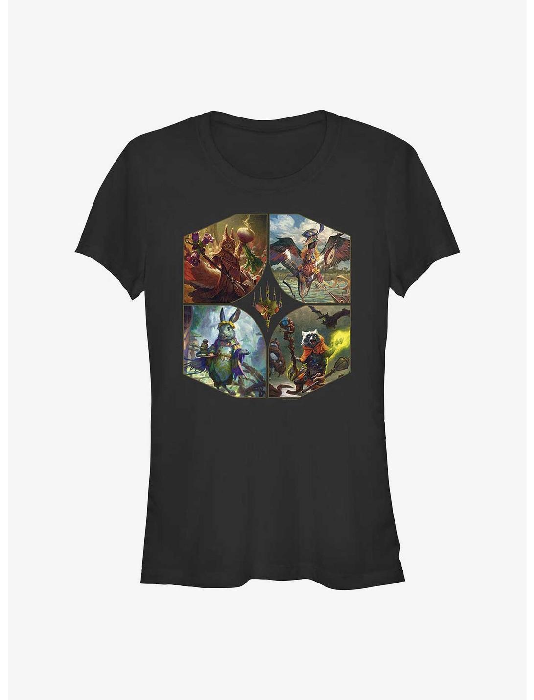 Magic: The Gathering Bloomburrow Commander Set Girls T-Shirt