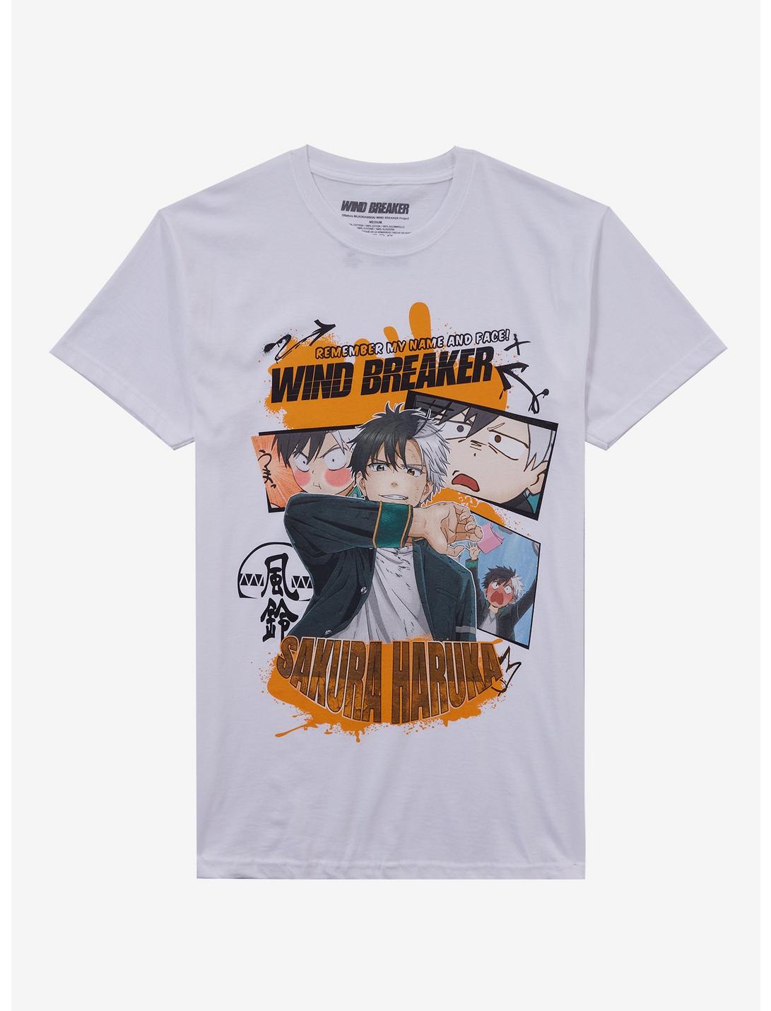 Wind Breaker Sakura Haruka Panels T-Shirt