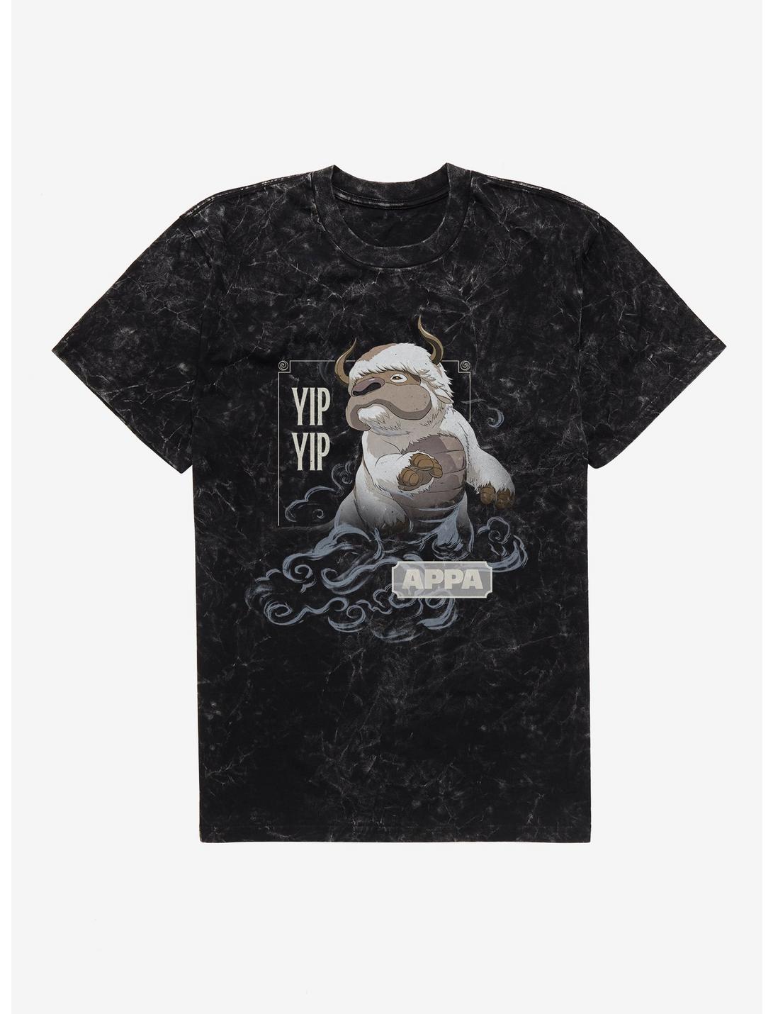 Avatar: The Last Airbender Appa Yip Yip Mineral Wash T-Shirt
