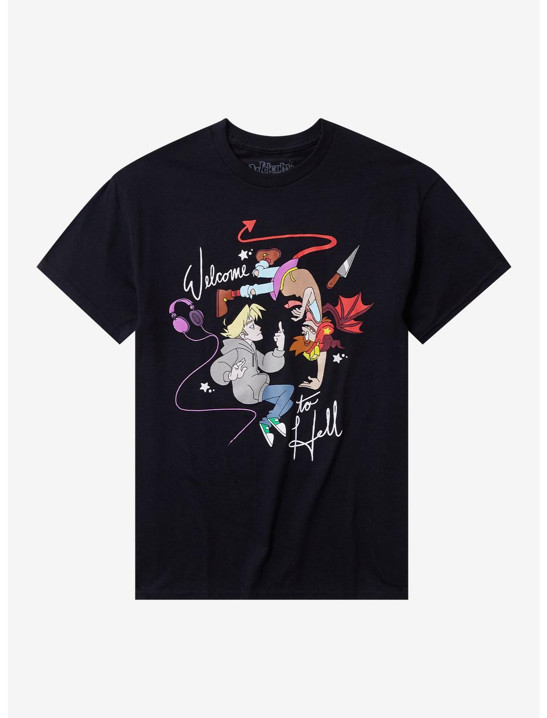 Welcome To Hell Jonathan & Sock T-Shirt