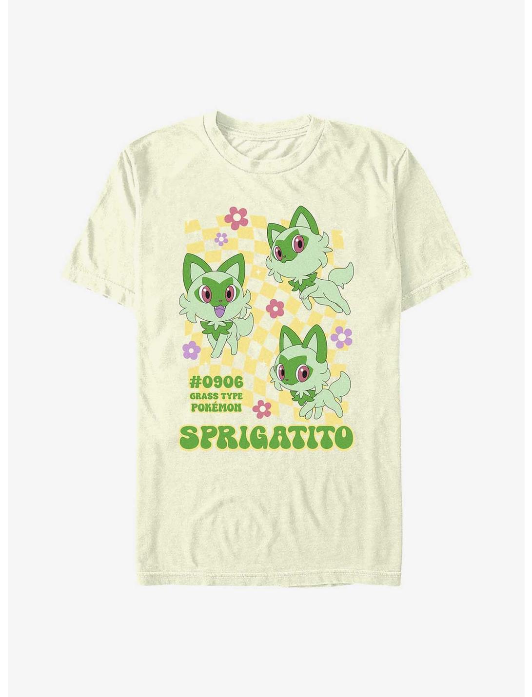 Pokemon Sprigatito Grass Type T-Shirt