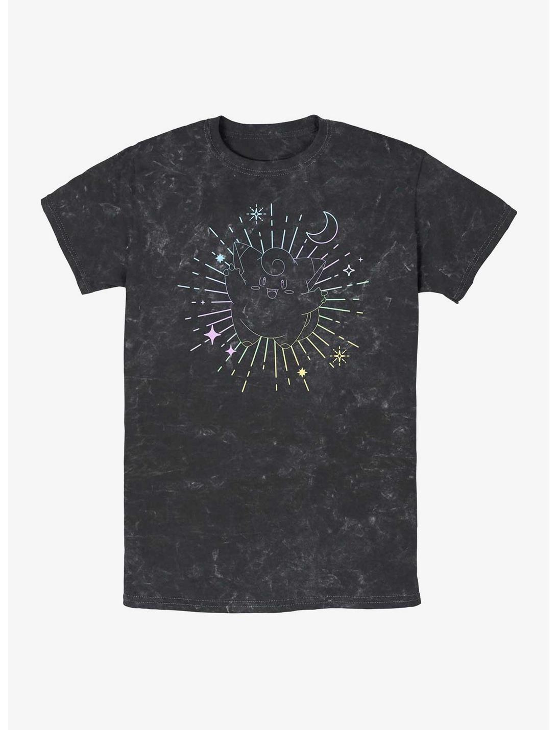 T-shirt Pokémon Céleste Mélofée effet délavé