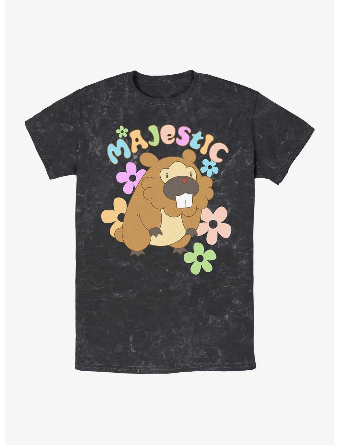 Pokemon Bidoof Majestic Mineral Wash T-Shirt