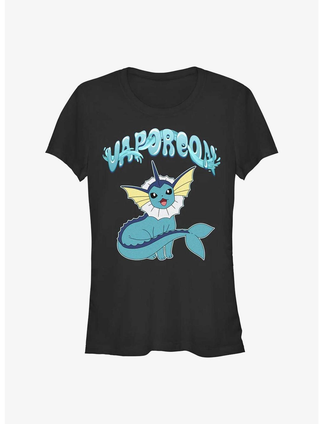 Pokemon Vaporeon Water Bubble Girls T-Shirt