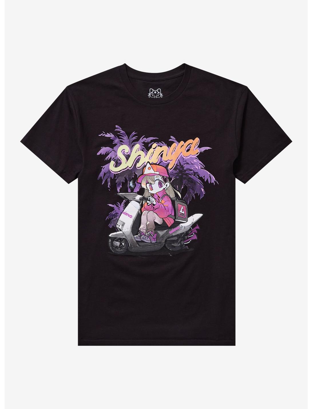 Shinya Pizza Delivery Scooter T-Shirt