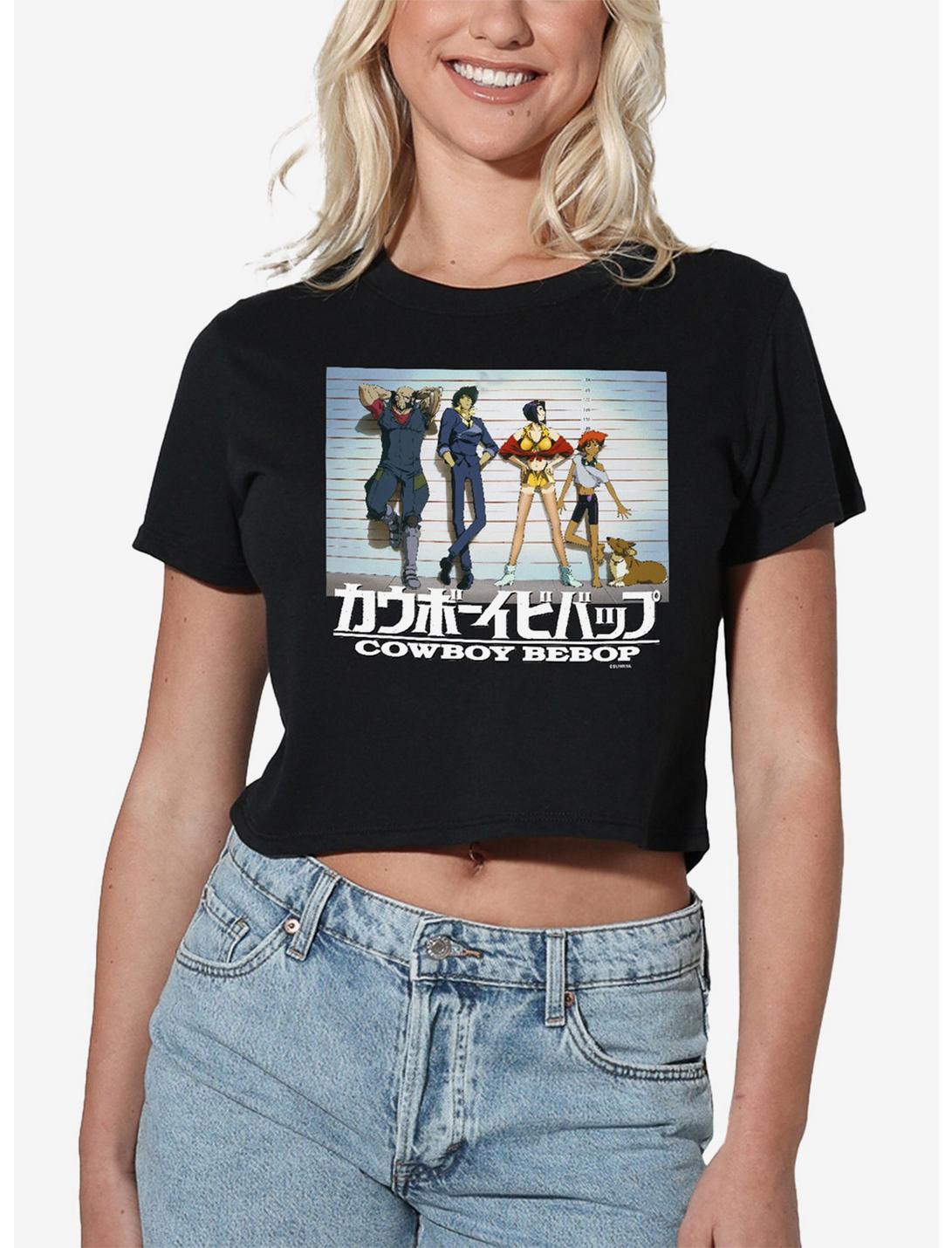 T-shirt court pour fille Cowboy Bebop Crew Line Up