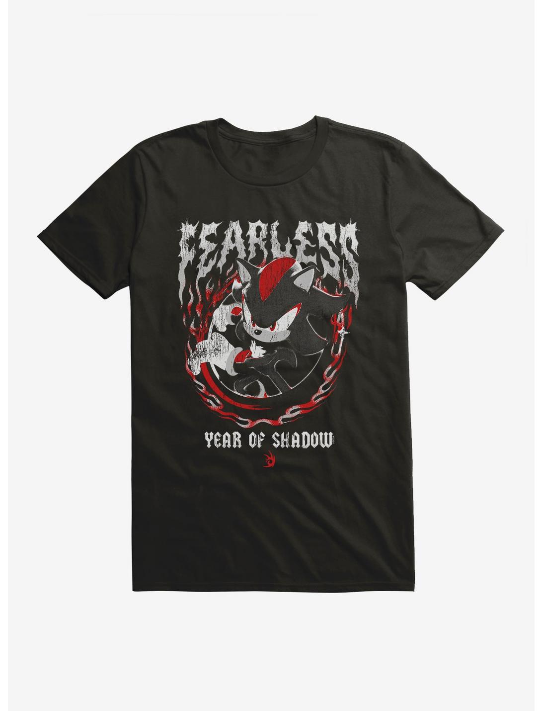 T-shirt extra doux Sonic The Hedgehog « Fearless Year Of The Shadow » style vintage