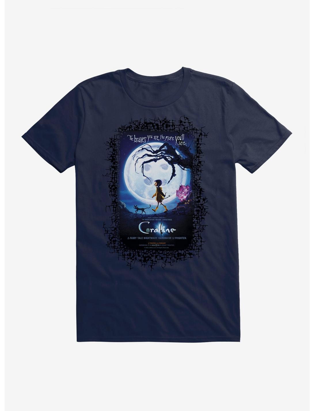 Coraline Moon Silhouette Poster Extra Soft T-Shirt