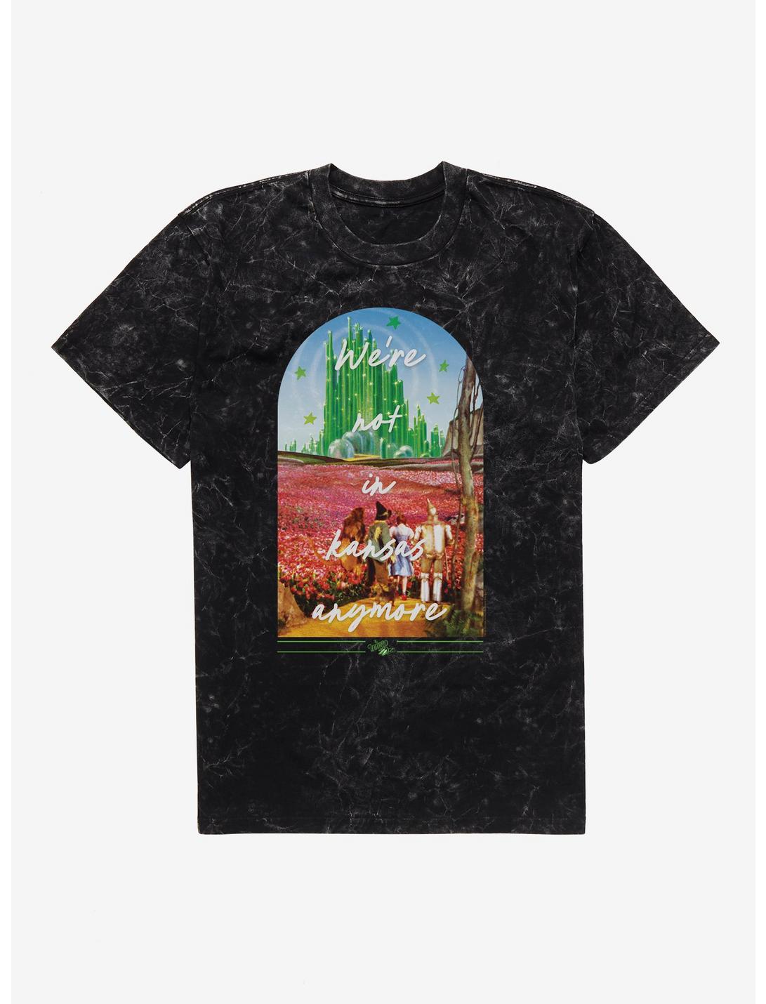T-shirt délavé à l'acide Le Magicien d'Oz On n'est plus au Kansas