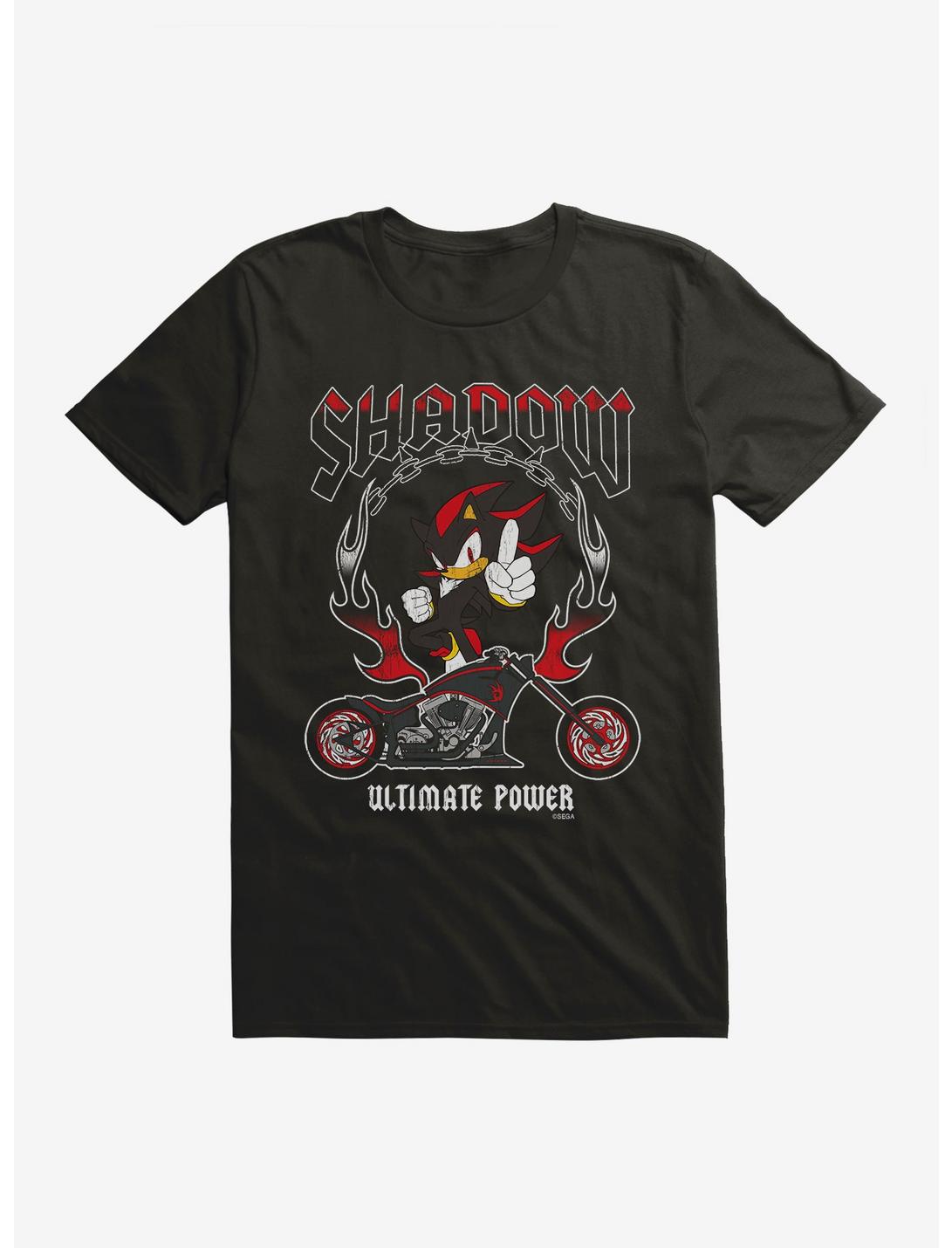 T-shirt Motard Sonic The Hedgehog Shadow Ultimate Power