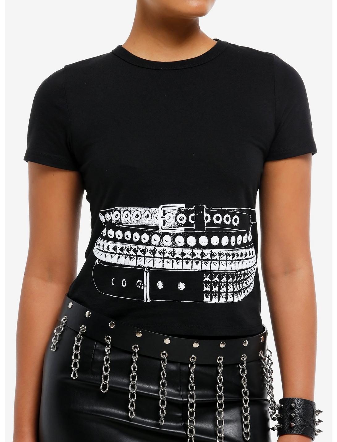 Studded Belt Stack Girls T-Shirt