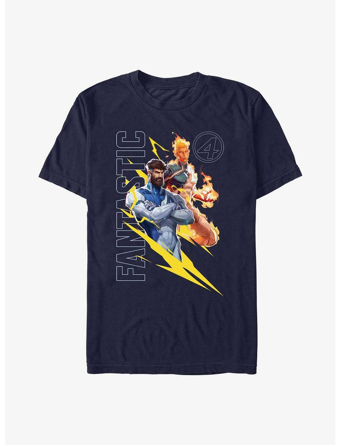 Marvel Rivals John Storm And Reed T-Shirt